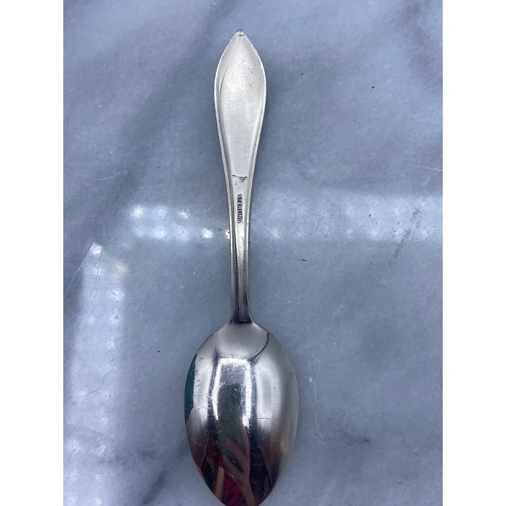 Sterling Silver St Louis MO Souvenir Spoon Gateway Arch .925 .4oz Collector MCM